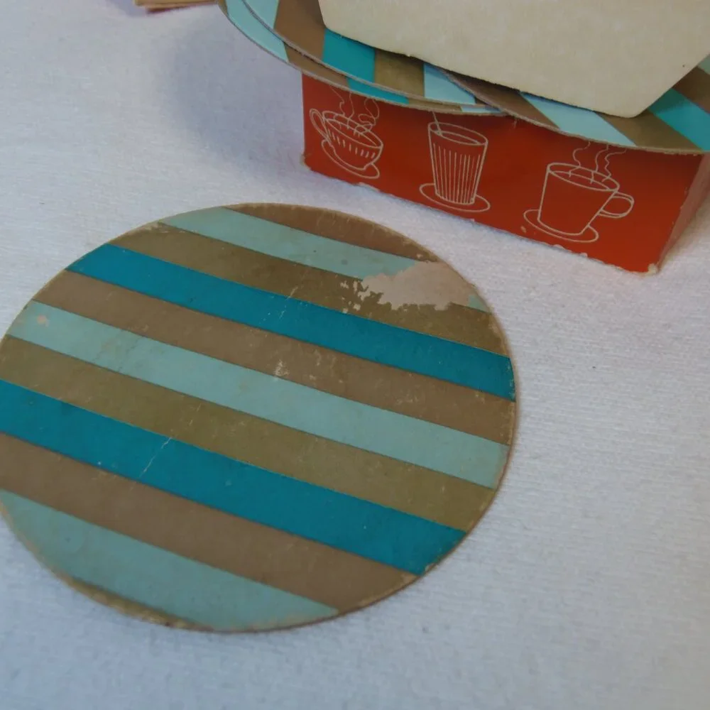 VTG Creative Packaging Inc. Promotional Gifts 50s Paperboard‎ Coasters 2 Boxes